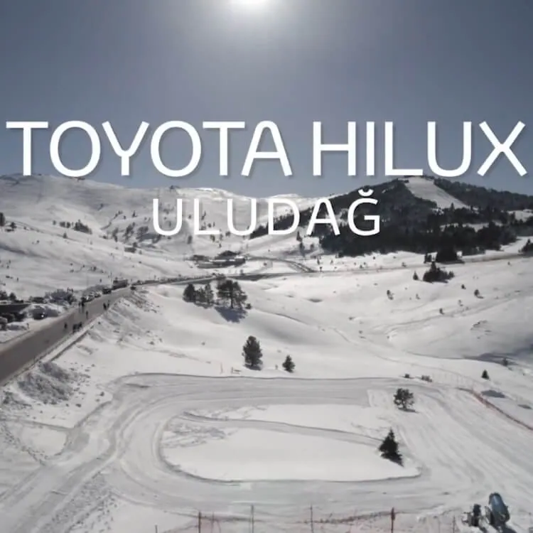 Toyota Hilux Uludağ Araç Sergileme