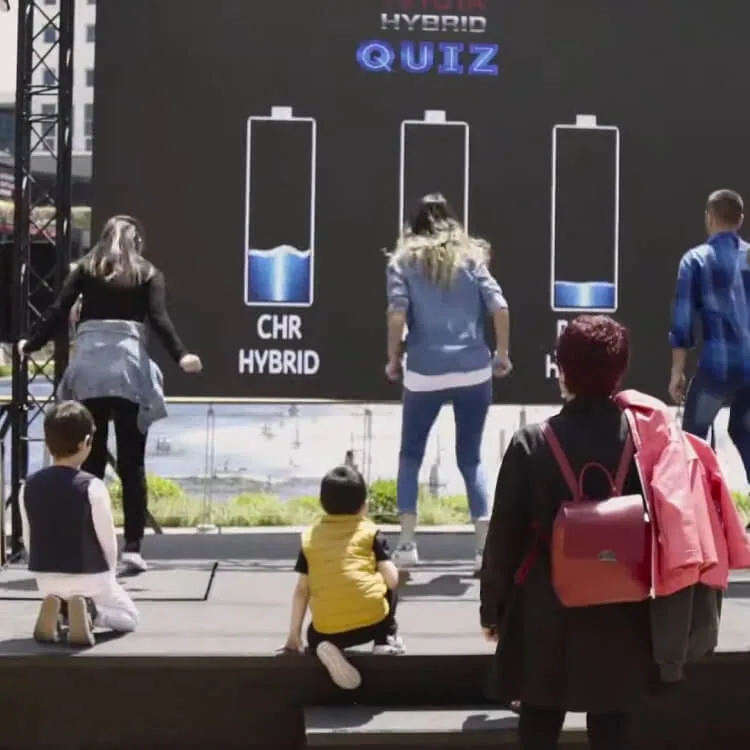 Toyota Zıpla, Dans Et, Enerji Üret Etkinliği